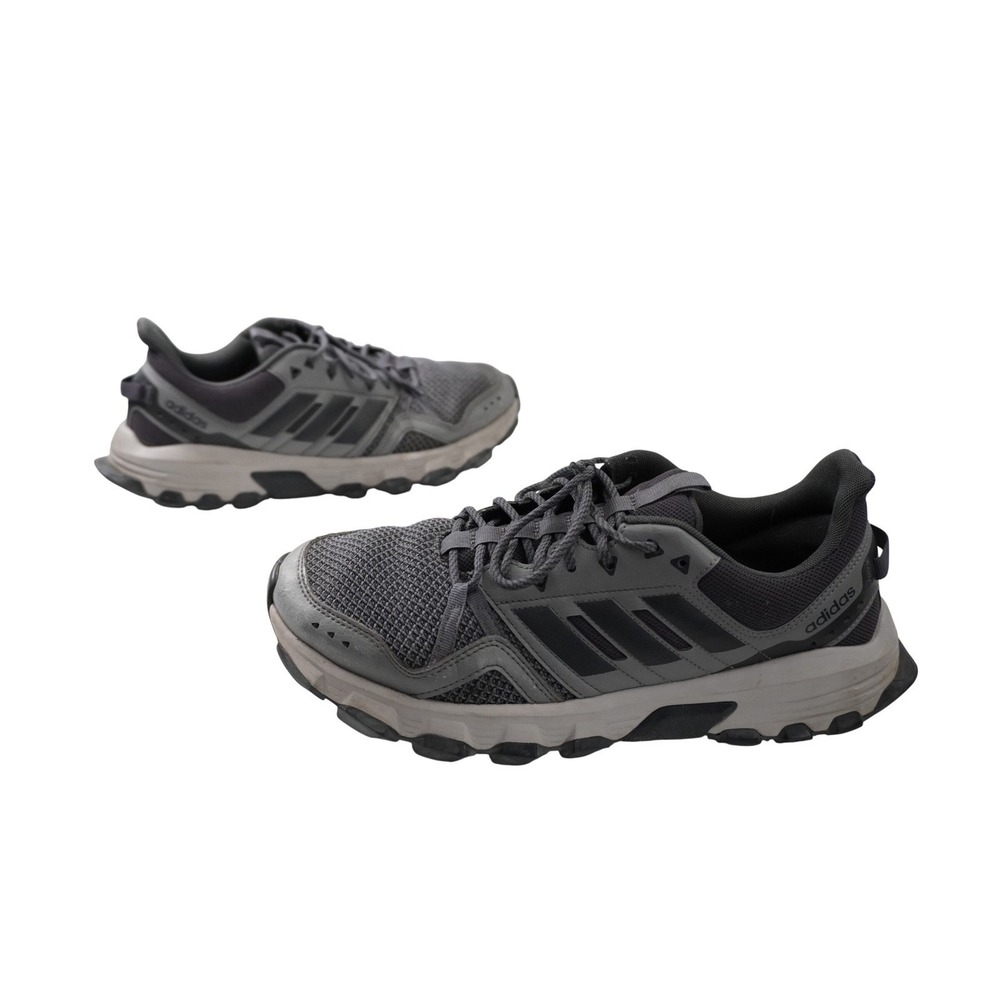 Adidas Mens Rockadia Trail 2.0 Size 10 Grey Black Mesh F35859